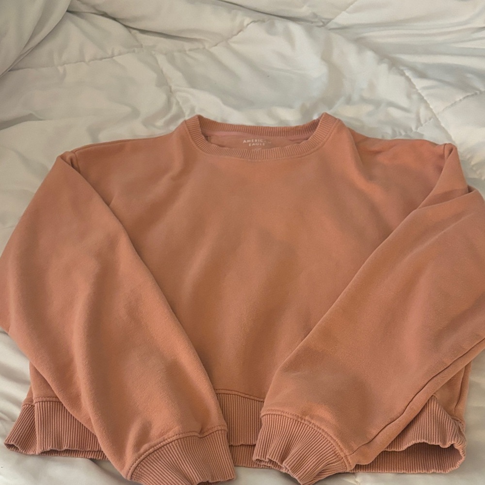 American Eagle Outfitters Rust Pullover